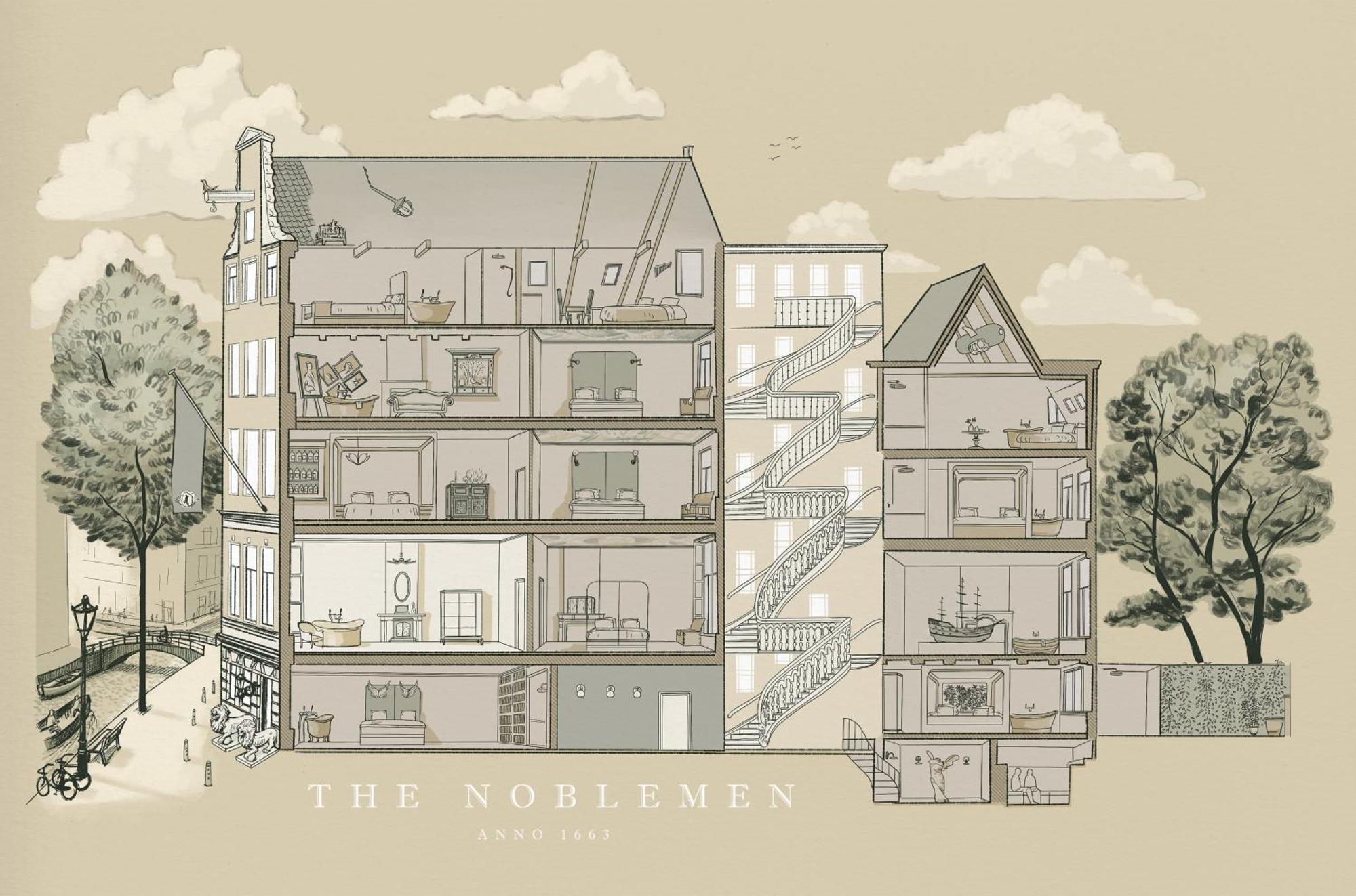 Boutique Hotel The Noblemen Amsterdam Room photo