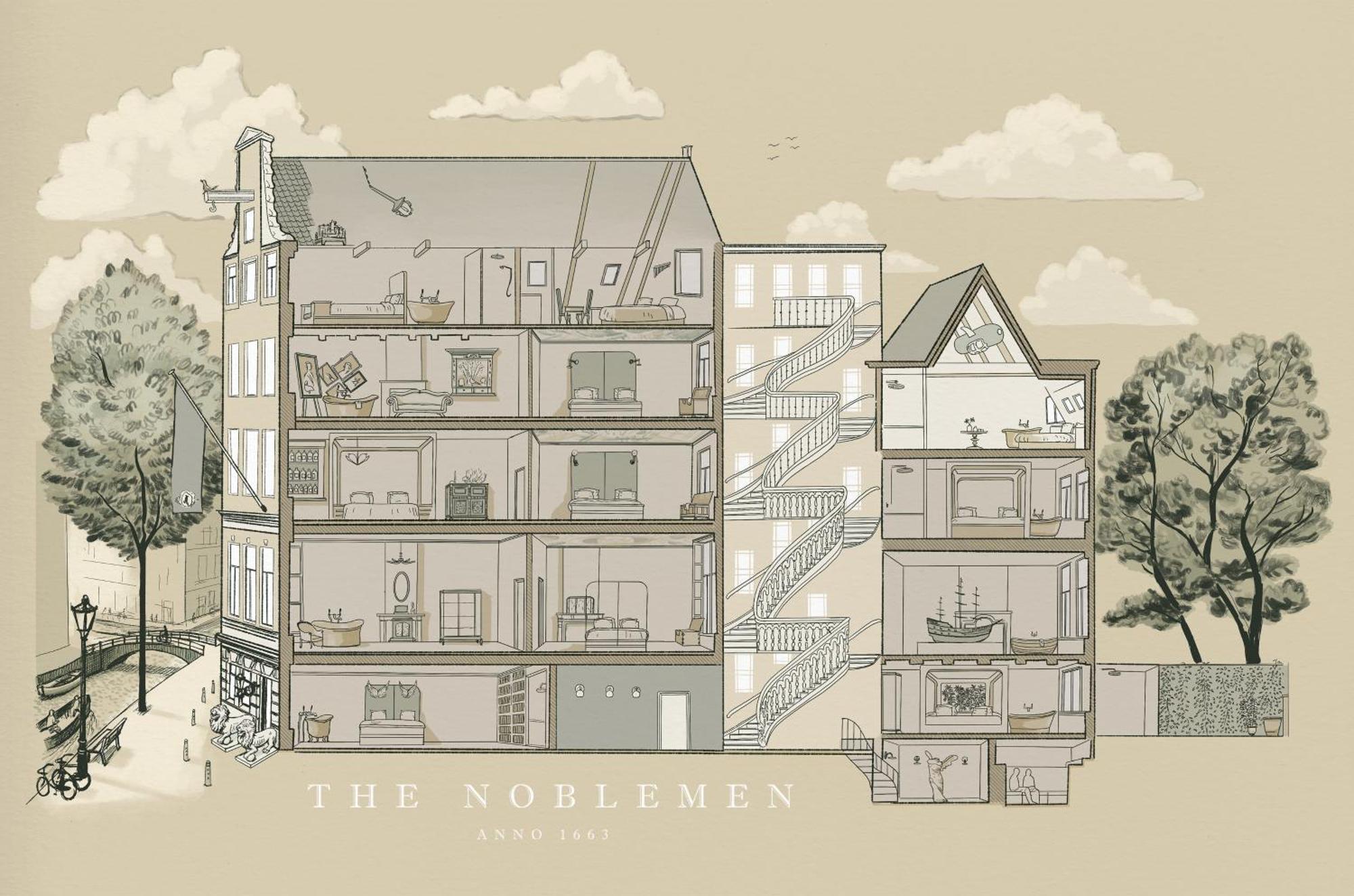 Boutique Hotel The Noblemen Amsterdam Room photo