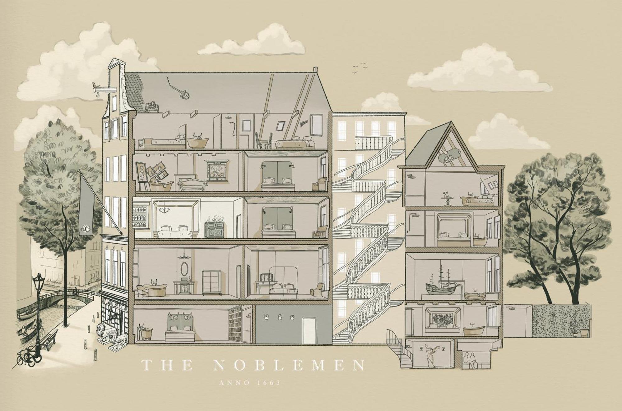 Boutique Hotel The Noblemen Amsterdam Room photo