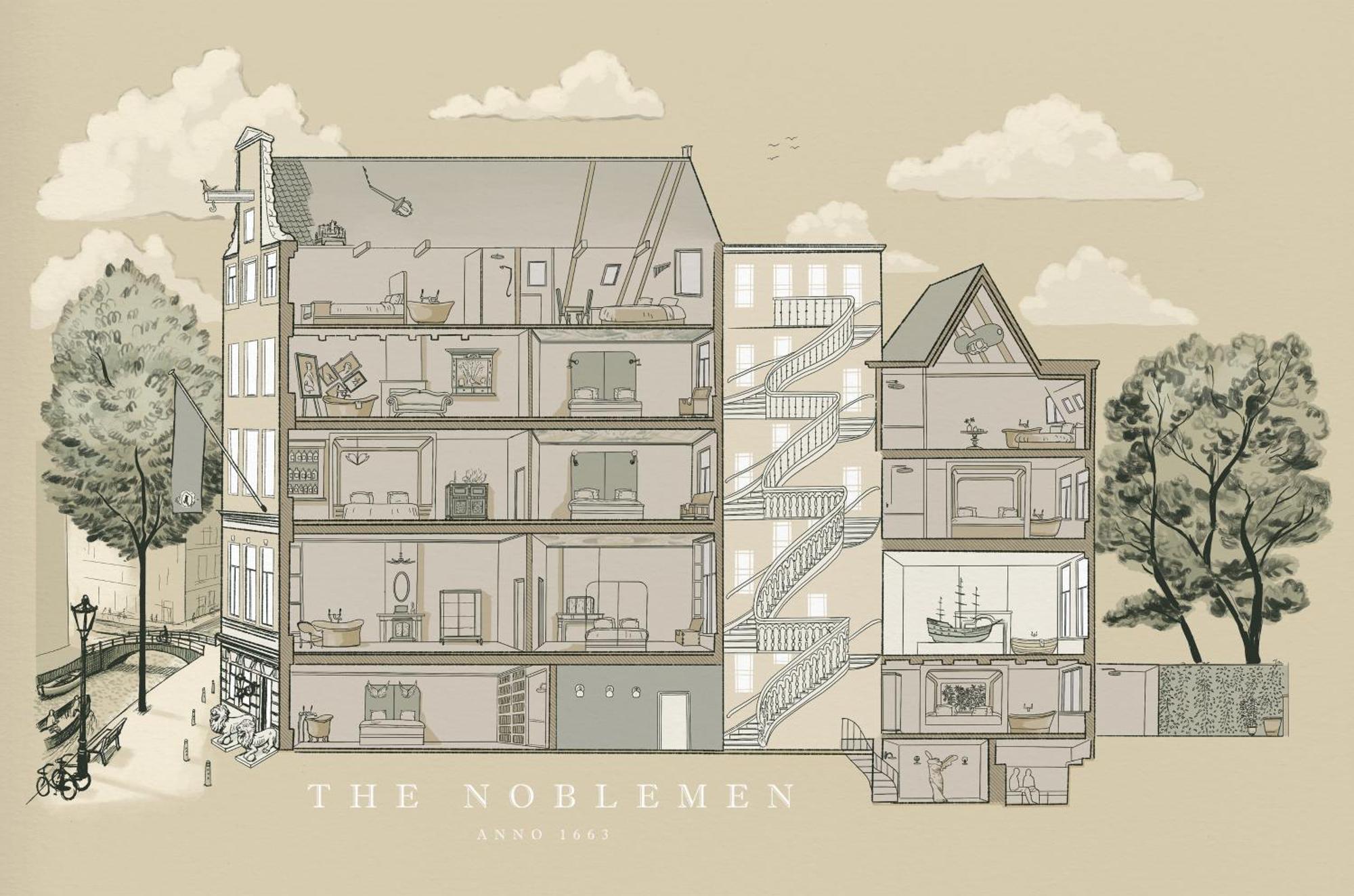 Boutique Hotel The Noblemen Amsterdam Room photo