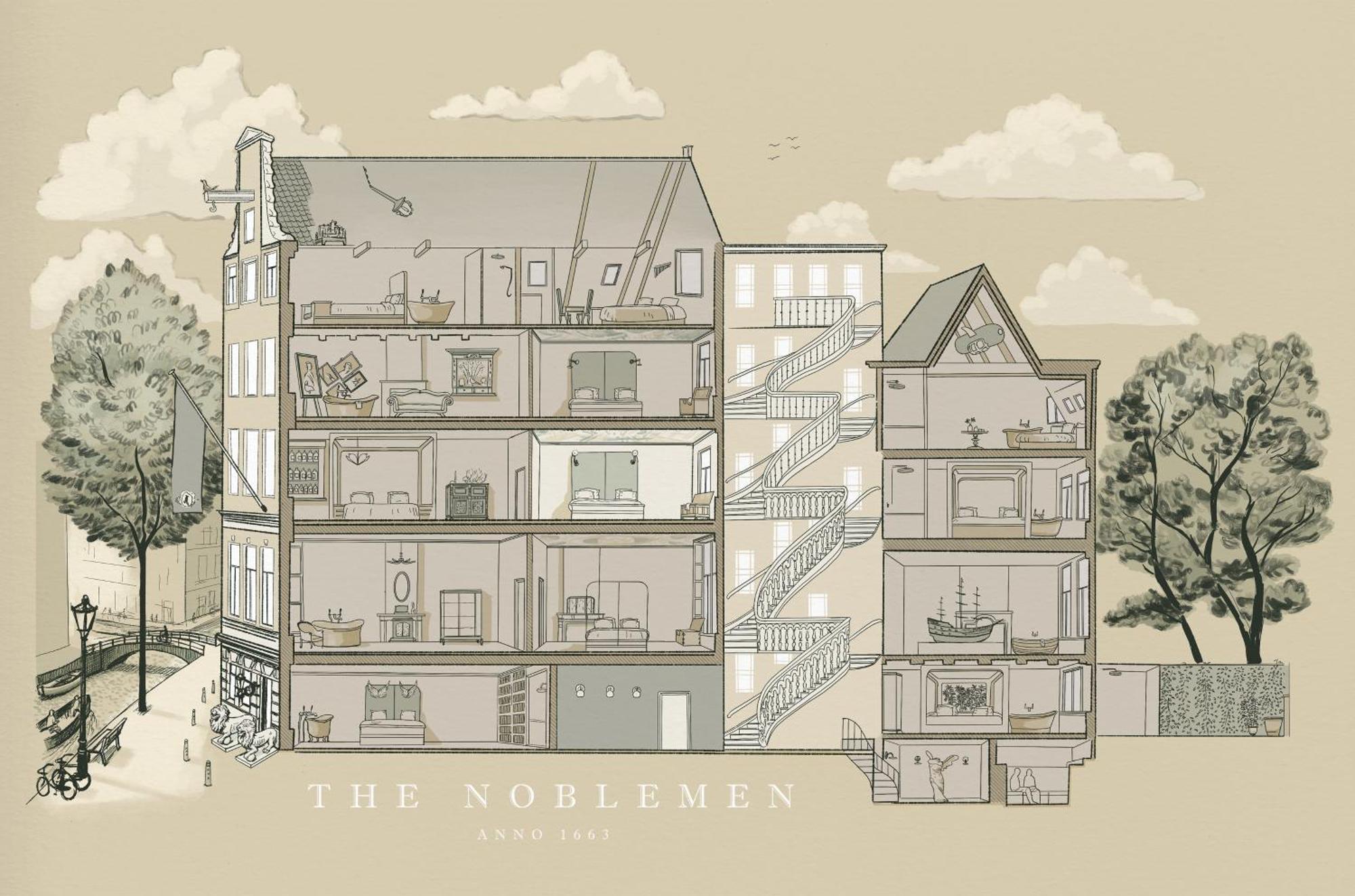Boutique Hotel The Noblemen Amsterdam Room photo