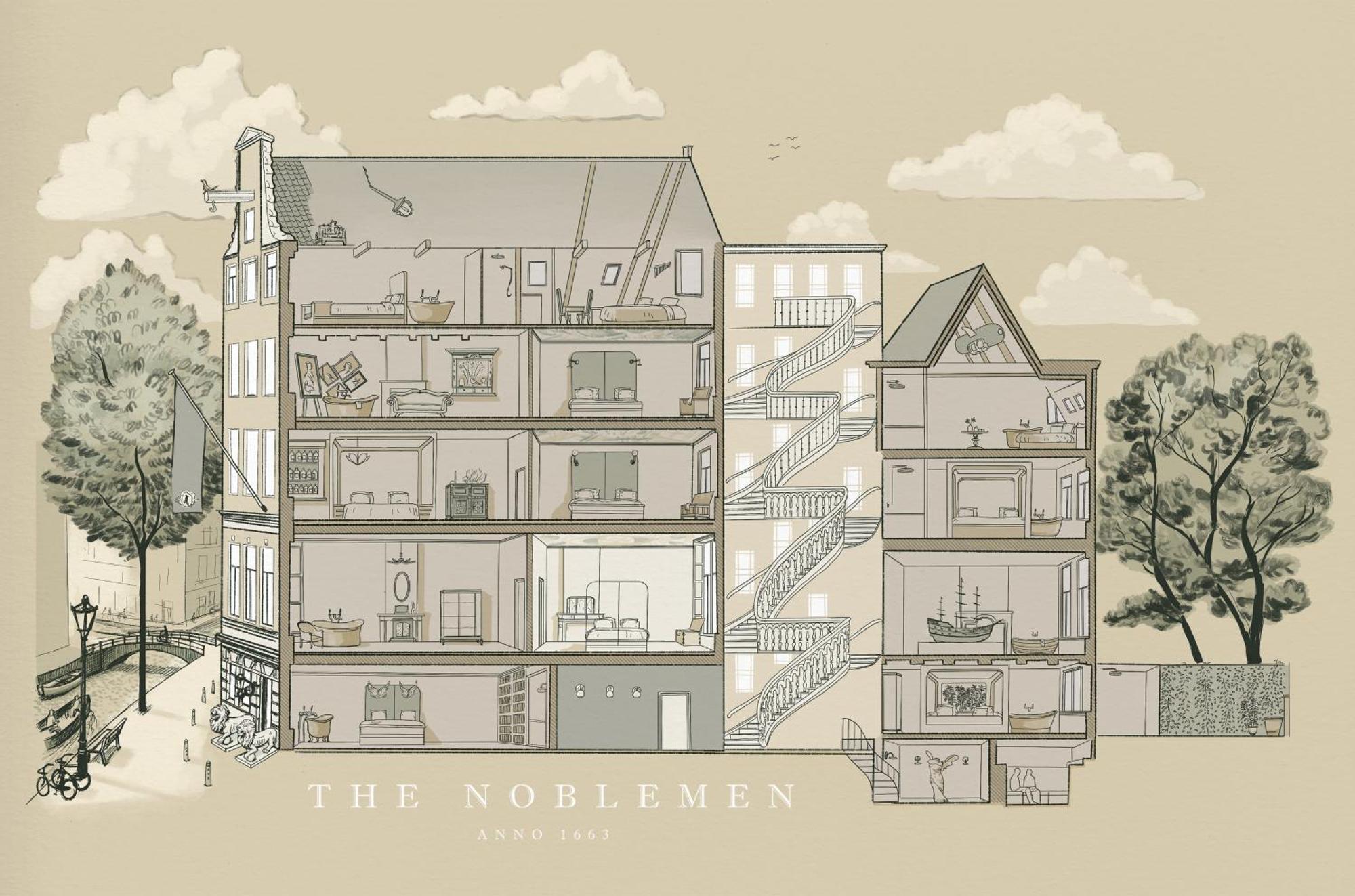 Boutique Hotel The Noblemen Amsterdam Room photo